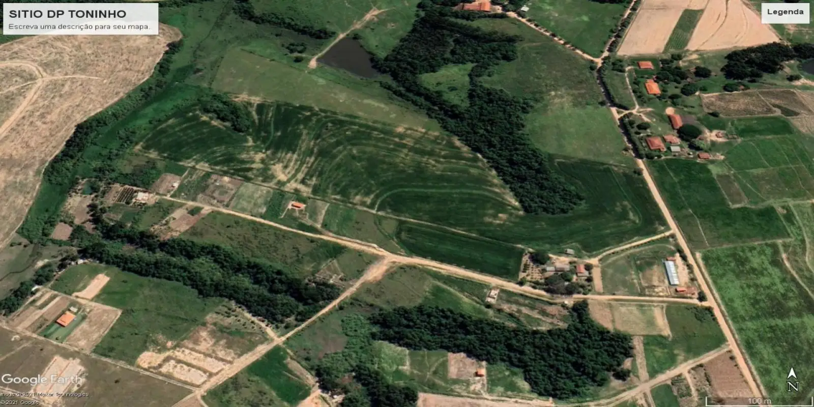 Sitio próximo ao pesqueiro mirim 