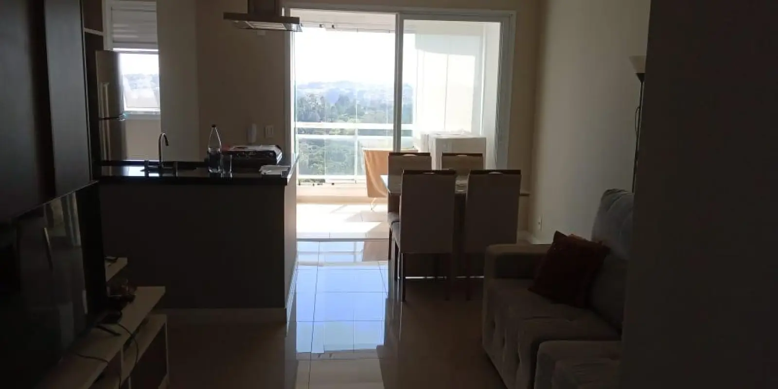 Apartamento edifício sky towers